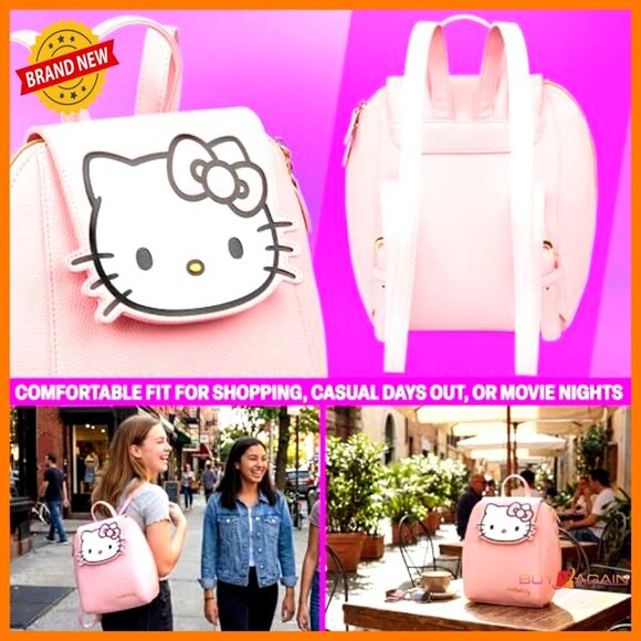 Mini PU Leather Backpack with Adjustable Straps, 5L Capacity Daypack for Women